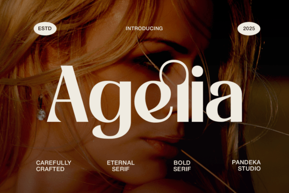 Agelia: A Timeless Serif Font for Elegant Editorial Design
