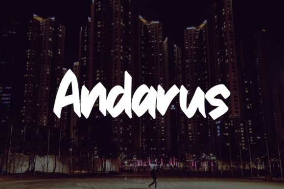 Andarus: A Stylish Font for Small Business Branding
