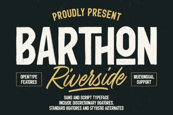 Barthon Riverside for Modern Editorial Design