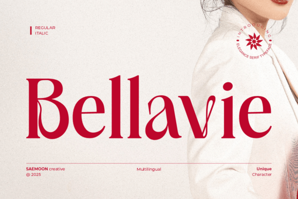 Bellavie: A Serif Font That Elevates Your Brand
