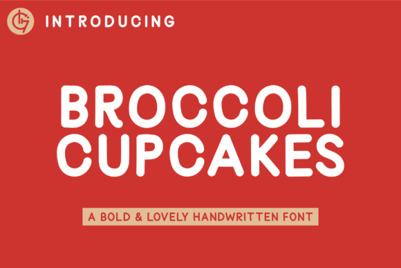 Broccoli Cupcakes Font Review