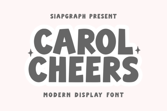 Carol Cheers Font for Bold Brand Communication