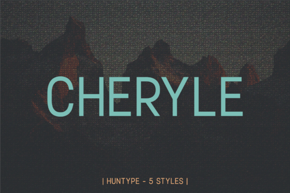 Cheryle: A Modern Font for Handmade Creations