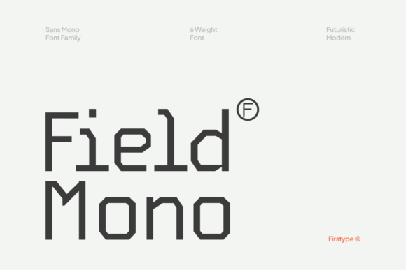 Field Mono: A Modern Typeface for Professional Branding