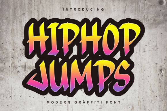 Hiphop Jumps Font Review for Editorial Design