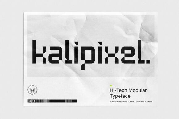 Kalipixel: A Modern Typeface for Digital Campaigns