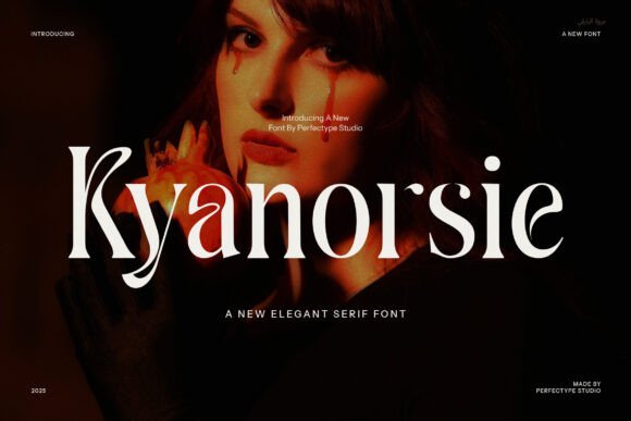Kyanorsie Serif Font for Modern Branding Projects