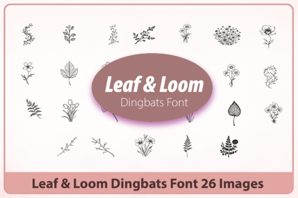 Leaf Loom: A Modern Typeface for Editorial Design
