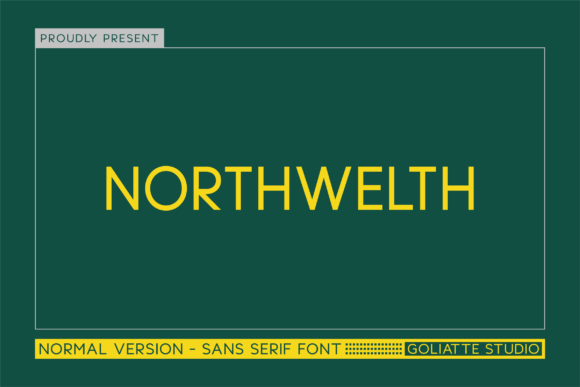 Northwelth: A Modern Font for a Polished Brand Look