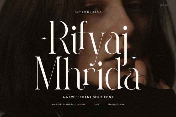 Rifyaj Mhrida: A Serif Font That Elevates Campaign Design