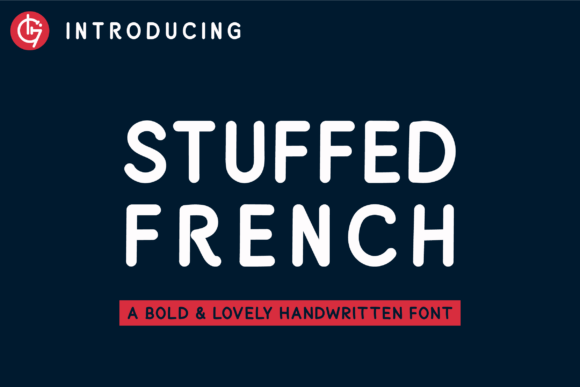 Stuffed French Font for Web Design