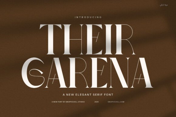 Their Garena: A Sophisticated Serif Font for Modern Branding