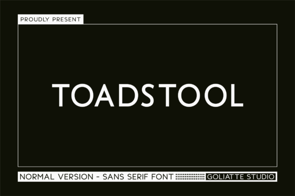 Toadstool Font for Bold Brand Campaigns