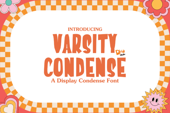 Varsity Condense Font for Handmade Creations
