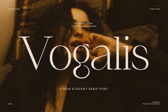 Vogalis Serif Font for Handmade Creations